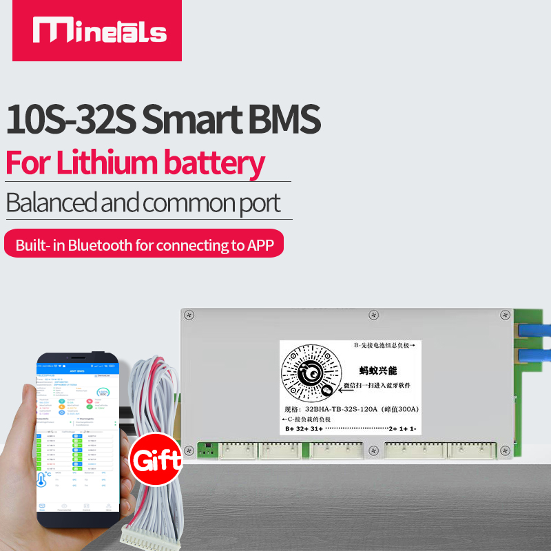 Smart Bms 24S 200A Bluetooth Lifepo4 - インテリジェントBms,10s-32s,bms,250a,200a,300a,16s,20s,24s,Bluetoothアプリ,バッテリー保護ボード用