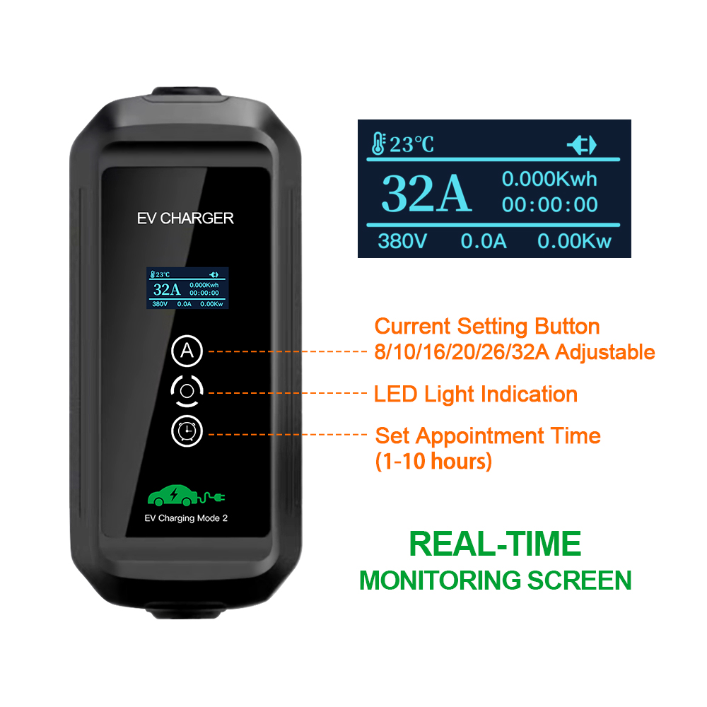 電気自動車充電器ev,タイプ2,22kW,32A,22kW, - Ev Charger Type 2 22Kw 32A 3 Phase のレビューと価格