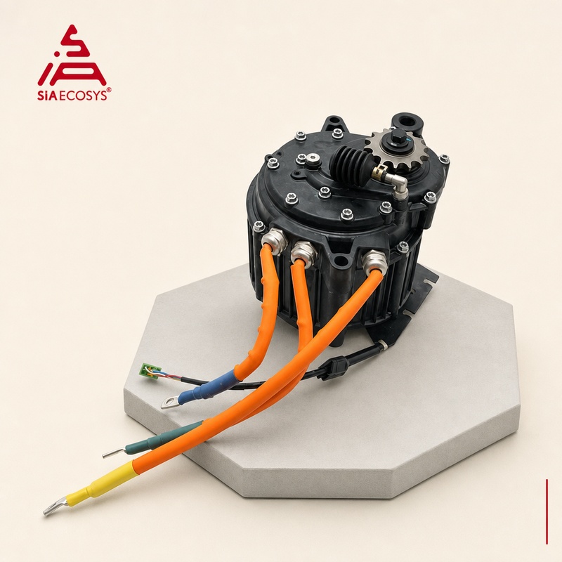 QSMOTOR J155A-36 5000W 72V ヘアピ - Mid Drive Motor Kit 72V 5000W のレビューと価格