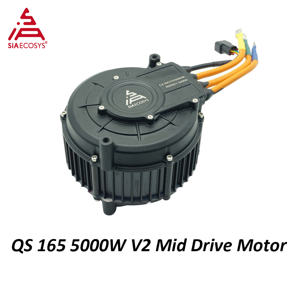 QSMOTOR QS165 V2 5000W 72V 35H - Fardriver Nd72850 Controller のレビューと価格